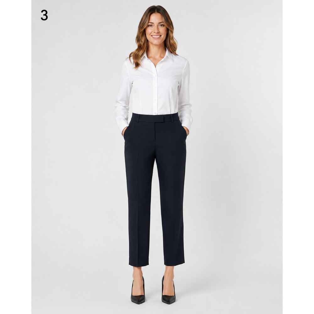 J.‎ Crew Pants Womens 6 City Fit Black Wool Lined Stretch Career Wear Capsule